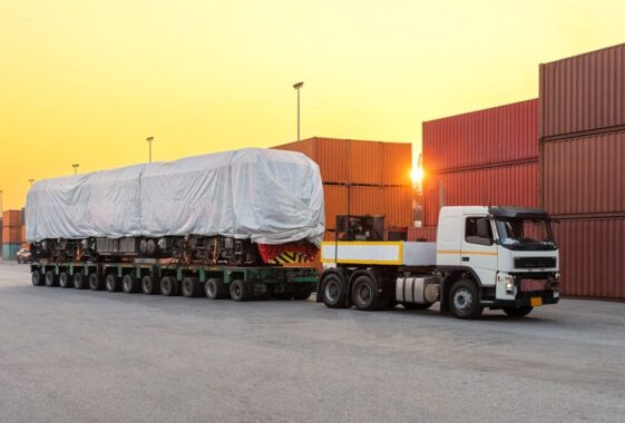 Multi Axle Trailer Transport for Heavy Cargo Logistics